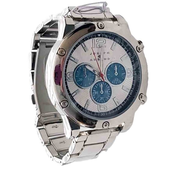 Joseph Abboud Watch AB-5214SV Stainless Steel Metal Japan Movement PC21J7 Men's - Picture 2 of 3